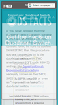 Mobile Screenshot of dsfacts.com