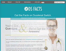 Tablet Screenshot of dsfacts.com